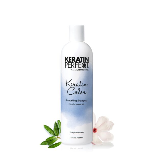Keratin Perfect Изглаждащ шампоан за боядисана коса - Image 1