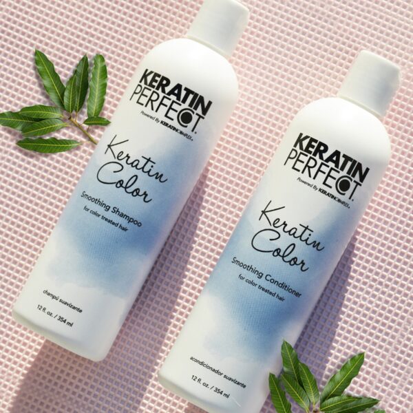 Keratin Perfect Изглаждащ балсам за боядисана коса - Image 4