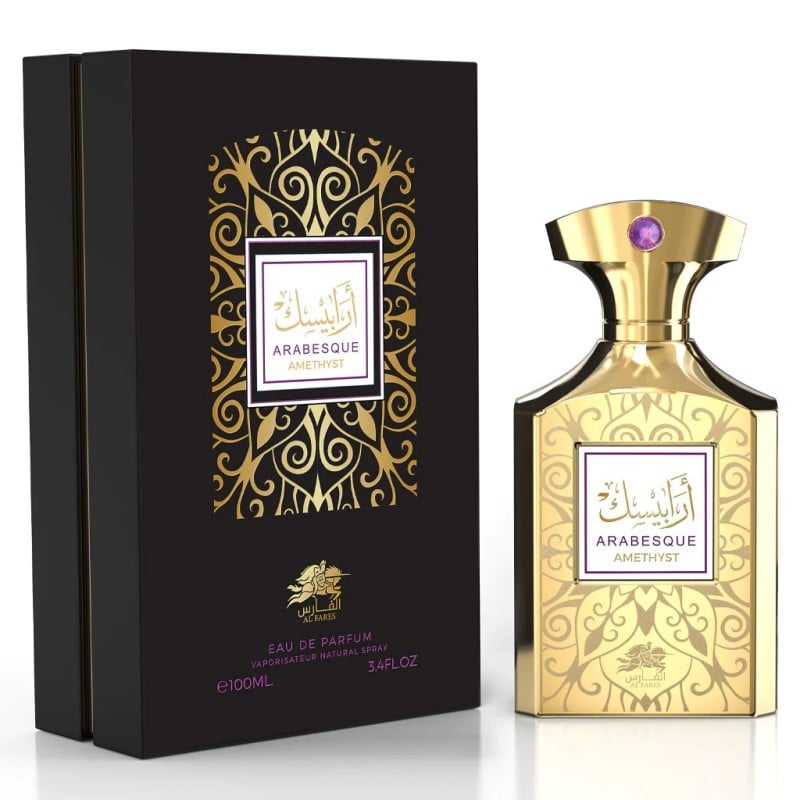 al-fares-arabesque-amethyst-100ml Al Fares Arabesque Amethyst Парфюмна вода унисекс - Image 1