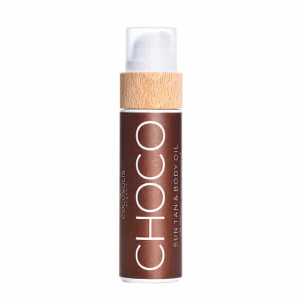 CHOCO SUNTAN & BODY OIL Био масло за бърз и наситен тен с аромат на шоколад - Image 1