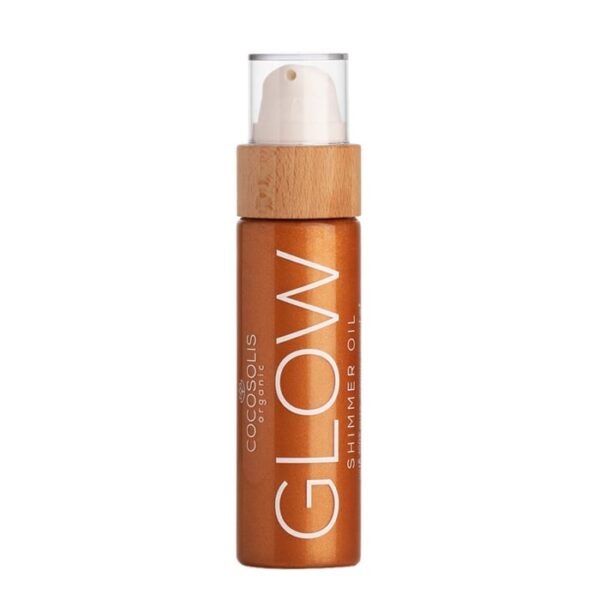 GLOW SHIMMER OIL Био масло за кожа с блестящи частици - Image 1