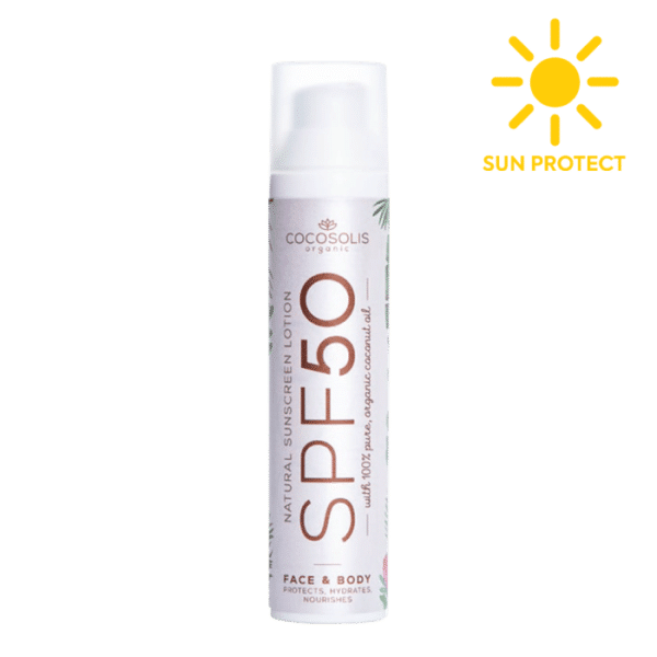 NATURAL SUNSCREEN LOTION SPF 50 Био слънцезащитен лосион с SPF 50 - Image 1