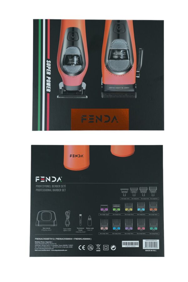 FENDA Комплект машинка за подстригване и контурна машинка - Image 3