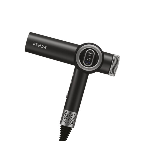 FENDA Професионален сешоар с FND дисплей 1600w - Image 2