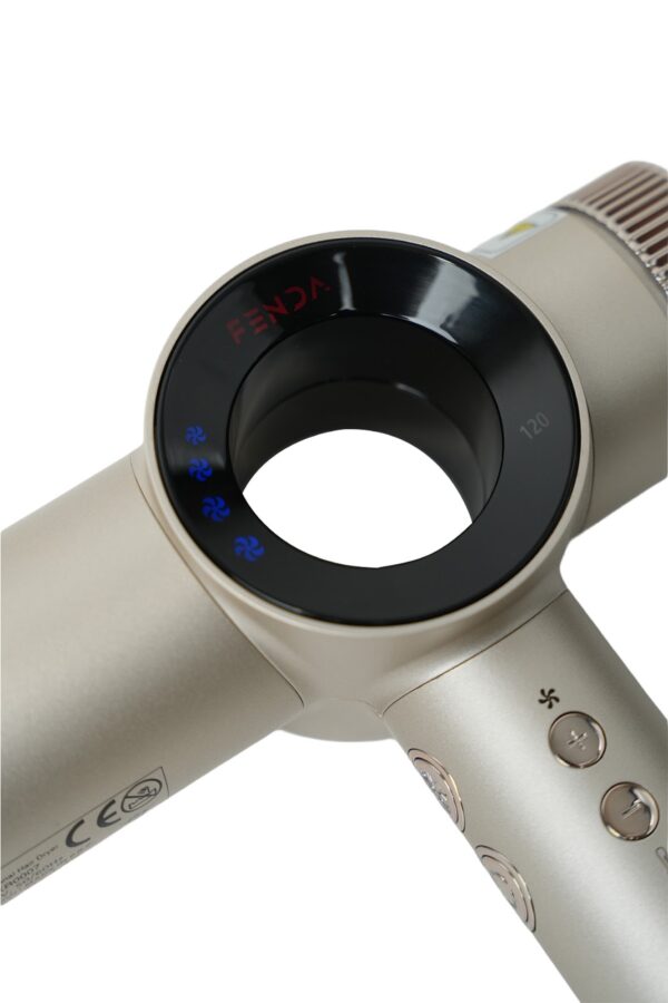 FENDA Професионален сешоар с FND дисплей 1600w - Image 4
